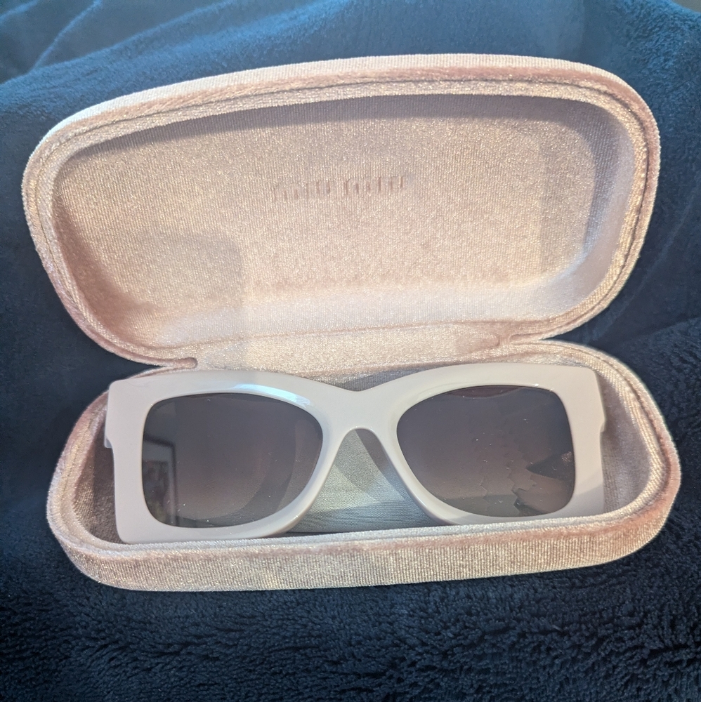 MiuMiu Pink Sunglasses